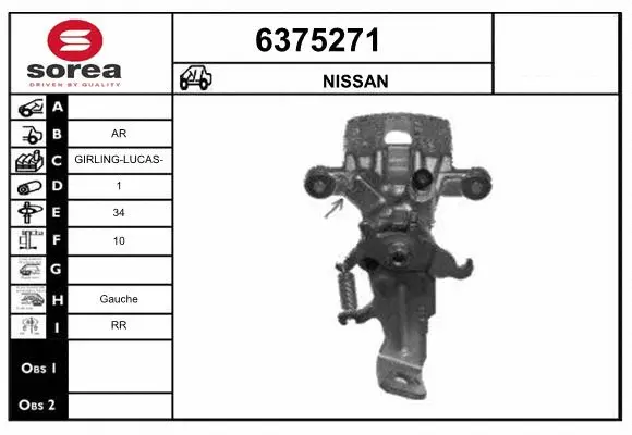 Brake Caliper (6375271)