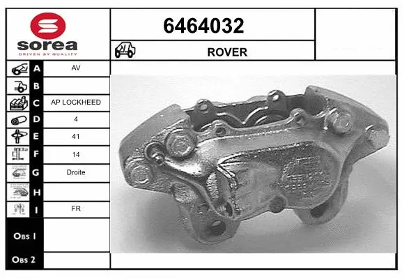 Brake Caliper (6464032)