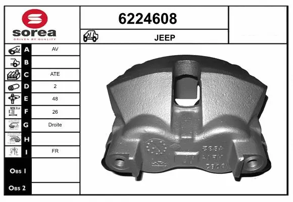 Brake Caliper (6224608)
