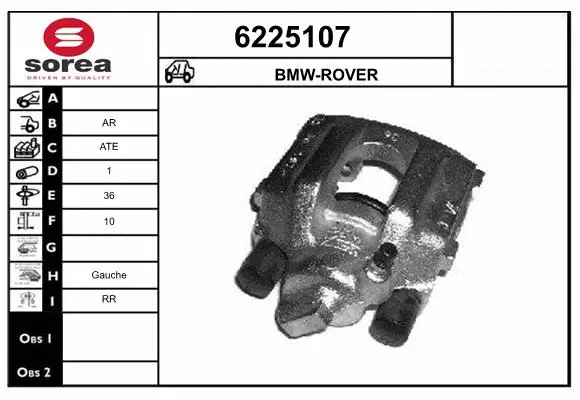 Brake Caliper (6225107)