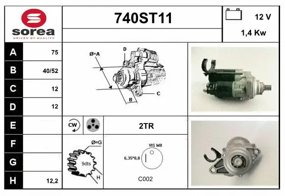 Starter (740ST11)
