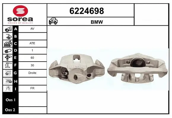 Brake Caliper (6224698)