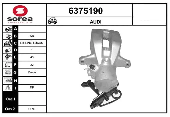 Brake Caliper (6375190)
