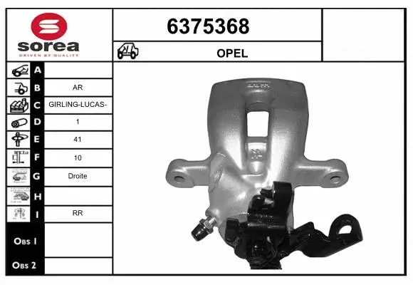 Brake Caliper (6375368)