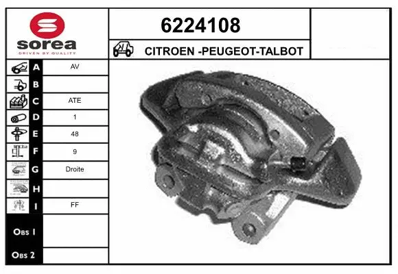 Brake Caliper (6224108)