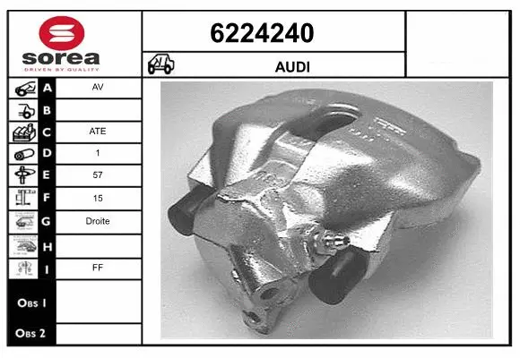 Brake Caliper (6224240)