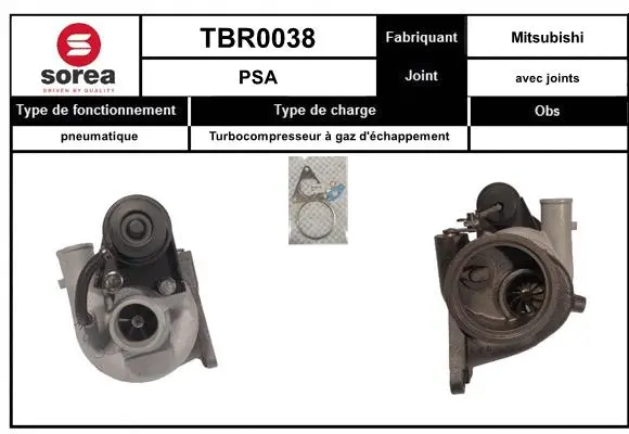 Charger, charging (supercharged/turbocharged) (TBR0038)