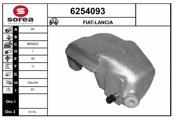 Brake Caliper (6254093)