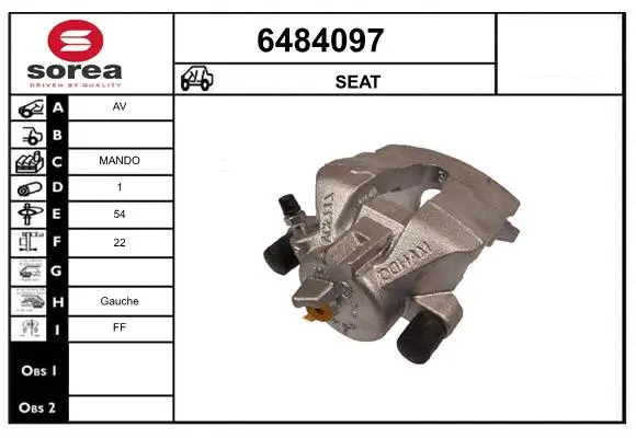 Brake Caliper (6484097)