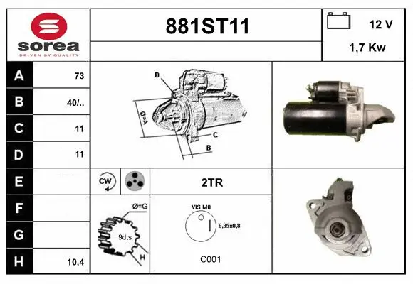 Starter (881ST11)