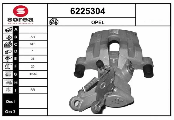 Brake Caliper (6225304)