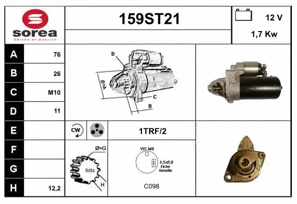 Starter (159ST21)