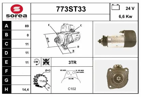 Starter (773ST33)