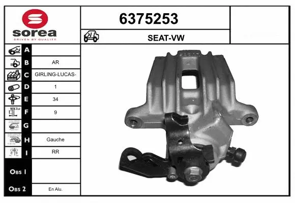 Brake Caliper (6375253)