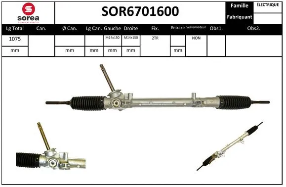 Steering Gear (SOR6701600)
