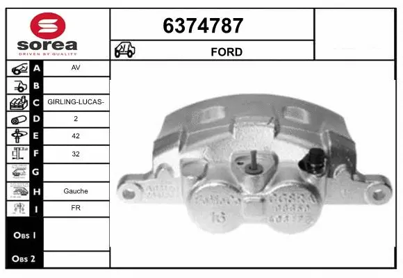 Brake Caliper (6374787)