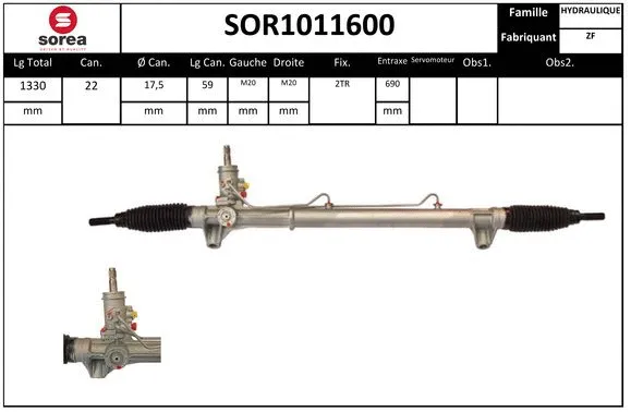 Steering Gear (SOR1011600)