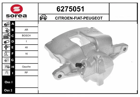 Brake Caliper (6275051)