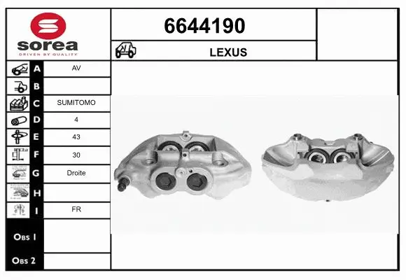 Brake Caliper (6644190)