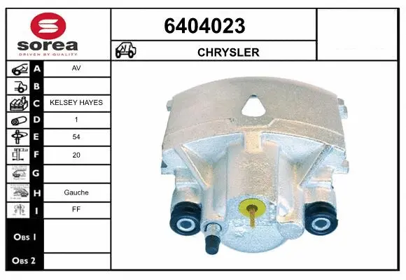 Brake Caliper (6404023)