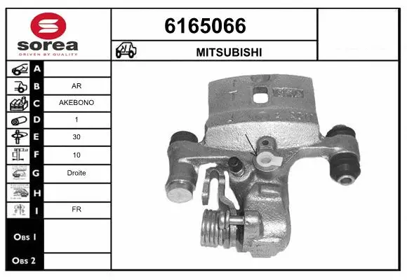 Brake Caliper (6165066)