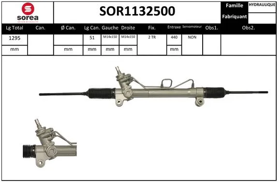 Steering Gear (SOR1132500)