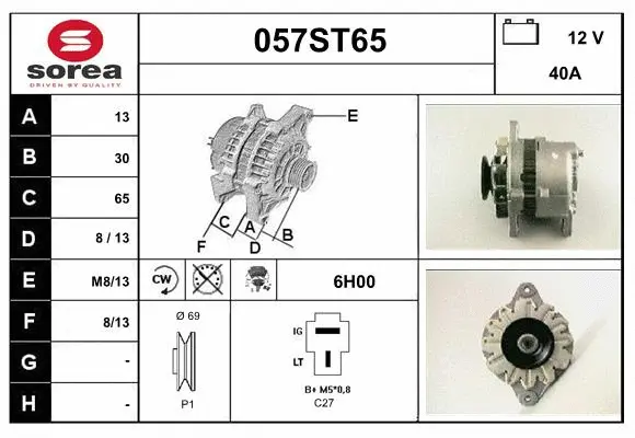 Alternator (057ST65)