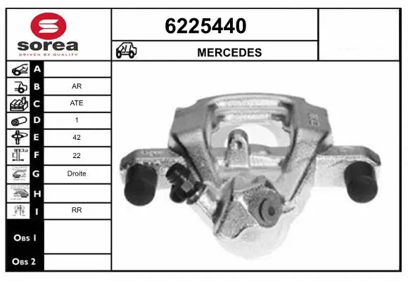 Brake Caliper (6225440)