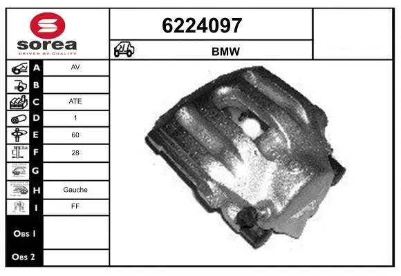 Brake Caliper (6224097)