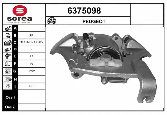 Brake Caliper (6375098)