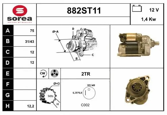 Starter (882ST11)