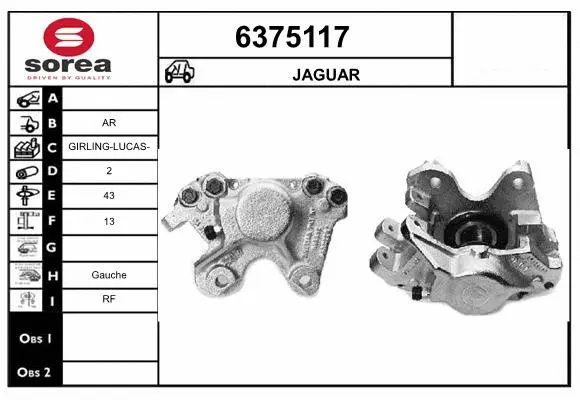 Brake Caliper (6375117)