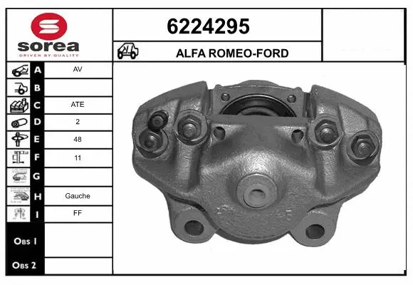 Brake Caliper (6224295)