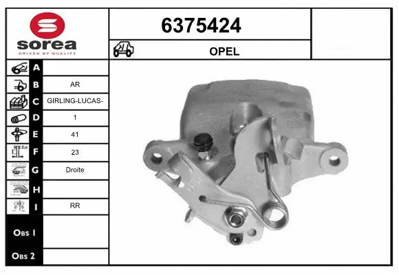 Brake Caliper (6375424)