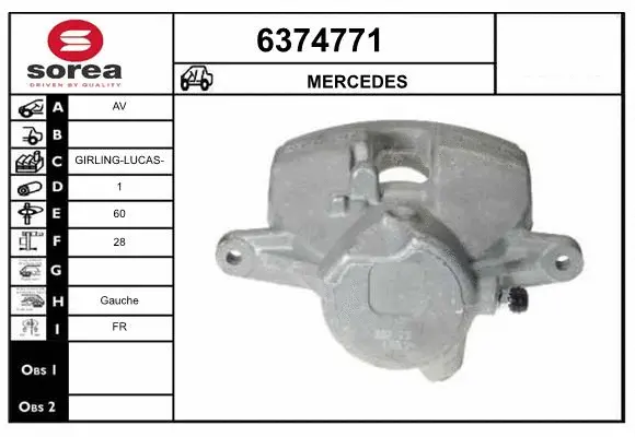 Brake Caliper (6374771)