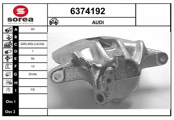 Brake Caliper (6374192)