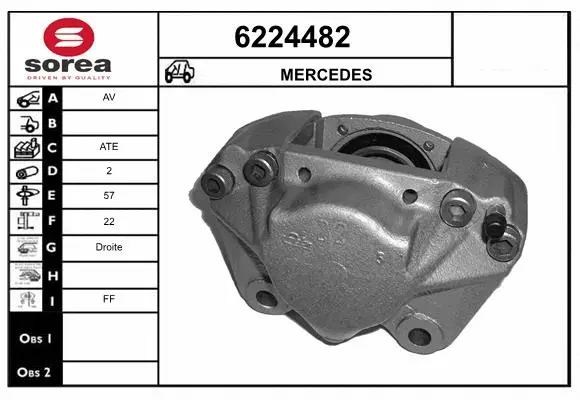 Brake Caliper (6224482)