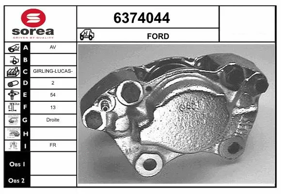 Brake Caliper (6374044)