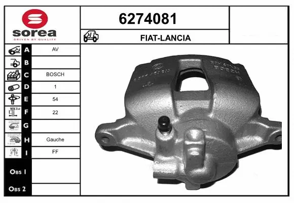 Brake Caliper (6274081)