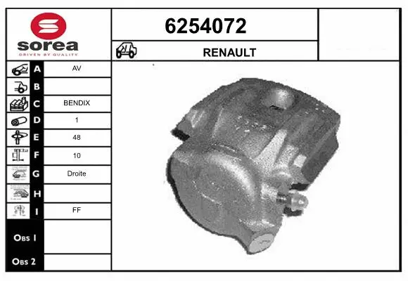 Brake Caliper (6254072)