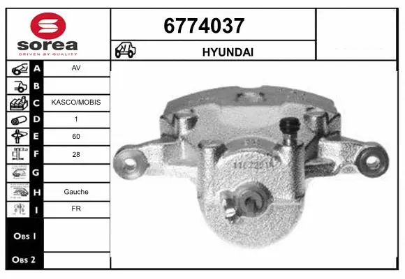 Brake Caliper (6774037)