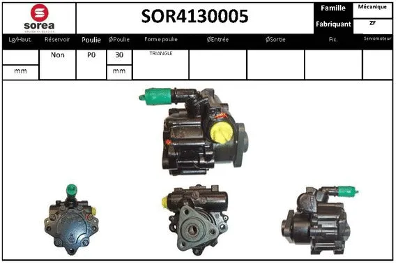 Hydraulic Pump, steering (SOR4130005)