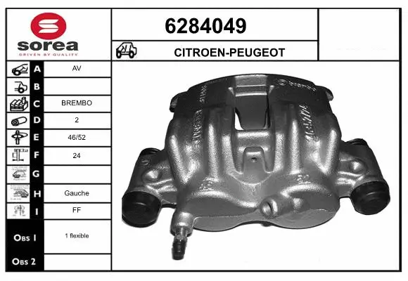 Brake Caliper (6284049)