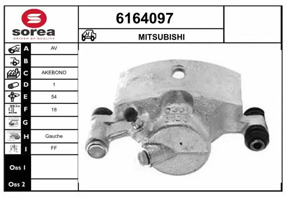 Brake Caliper (6164097)