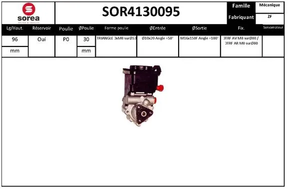 Hydraulic Pump, steering (SOR4130095)