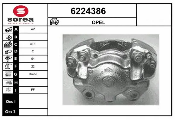 Brake Caliper (6224386)