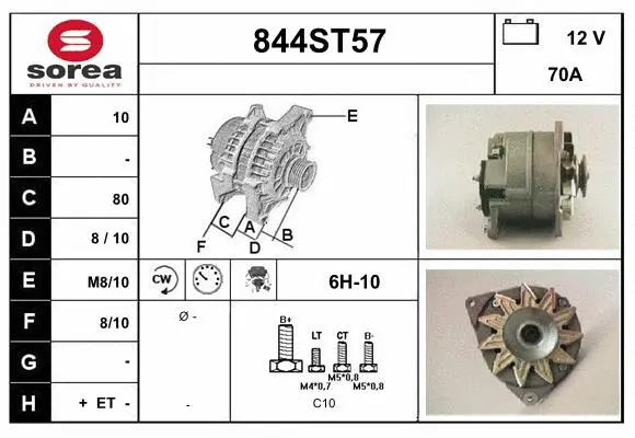 Alternator (844ST57)