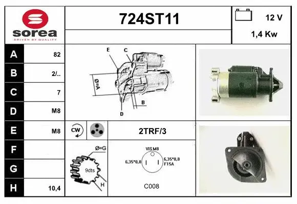 Starter (724ST11)