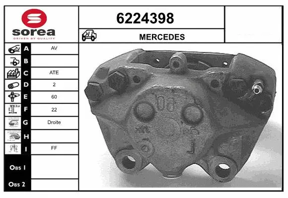Brake Caliper (6224398)