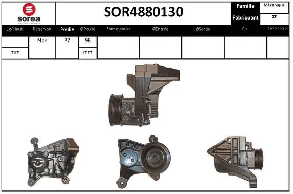 Hydraulic Pump, steering (SOR4880130)